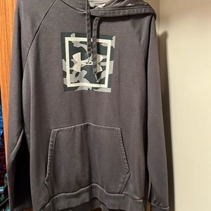 Mens Under Armour Camo lettering hoodie